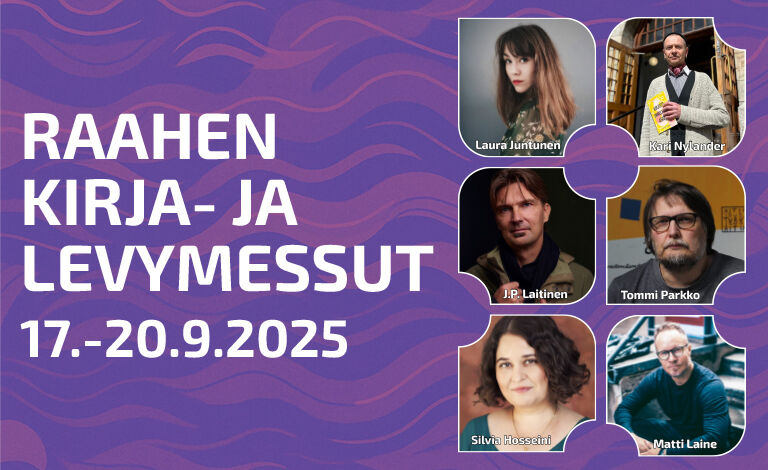 Raahen kirja- ja levymessut 17.-20.9.2025