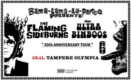 The Flaming Sideburns + Thee Ultra Bimboos