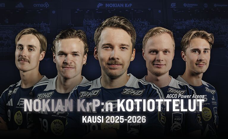 Nokian KrP kotiottelut 2025-2026 Liput