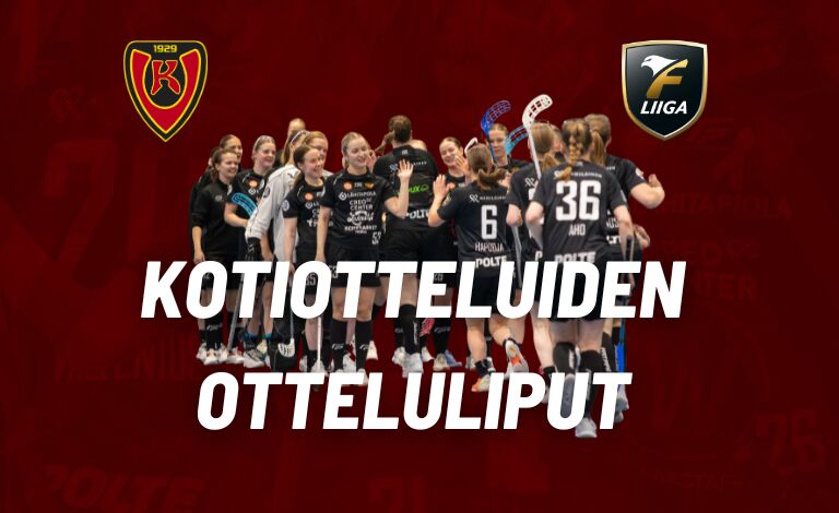 Koovee naiset kotiottelut 2025-2026 Liput