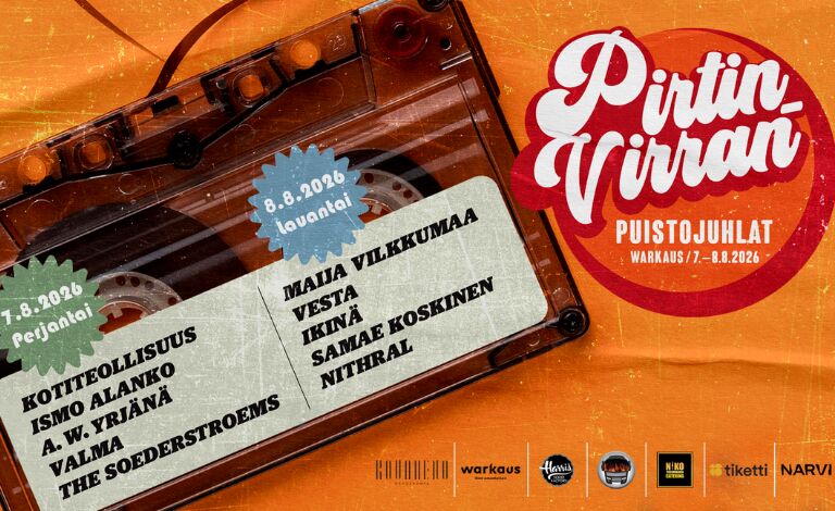 Pirtinvirran puistojuhlat Biljetter