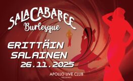 Sala Cabaree: ERITTÄIN SALAINEN liput