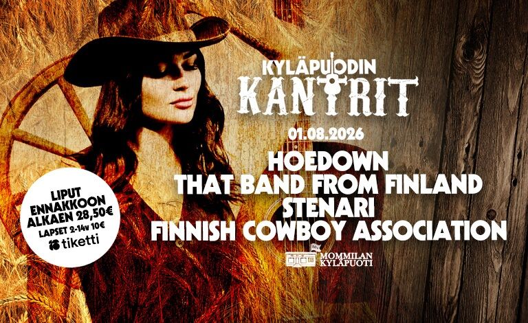 Kyläpuodin Kantrit 2026 Liput