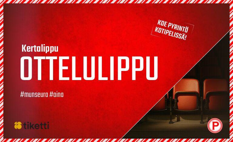 Tampereen Pyrintö Lentopallo - Pääsylippu vapaavalintaiseen kotiotteluun 2025-2026 Liput