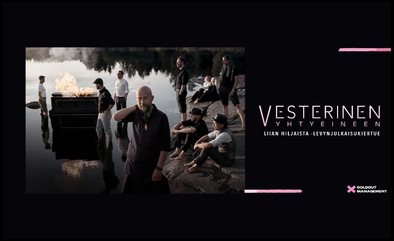 Vesterinen Yhtyeineen: Liian hiljaista -levynjulkaisukiertue Liput