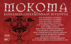Mokoma – Kuoleman laulukunnaat 20 vuotta