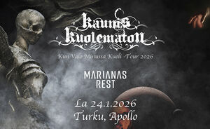 Kaunis Kuolematon - Kun Valo Minussa Kuoli -Tour 2026