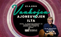 Vanhojen ajoneuvojen ilta 2026