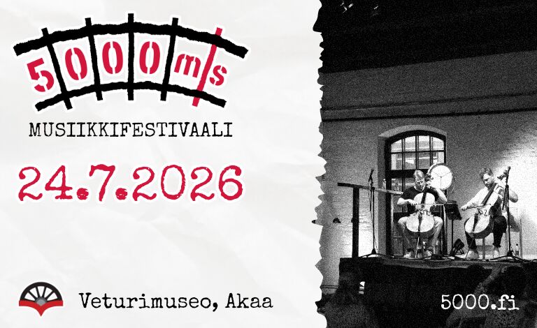 5000 m/s -musiikkifestivaali Liput