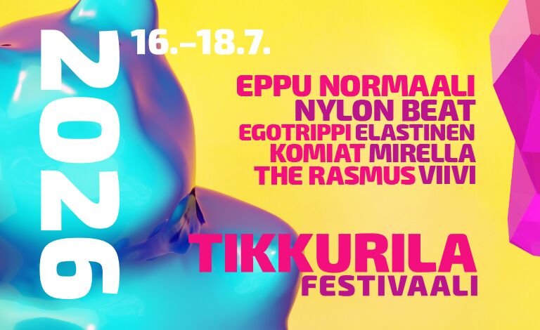 Tikkurila Festivaali – Torstai (Eppu Normaali, Ellinoora, Komiat, Teflon Brothers, The Rasmus, VESALA) promo