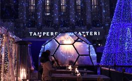 Tampereen joulutorin iglut 2025