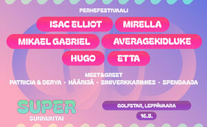 Tapiola Festivaali presents: Supersunnuntai