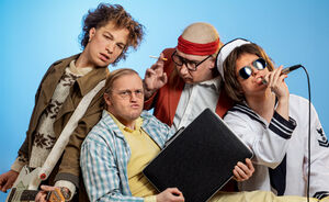 Suomirock-musikaali - Eput, Juice ja Hassisen kone ihan tuuliajolla!