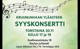Kruununhaan yläasteen syyskonsertti
