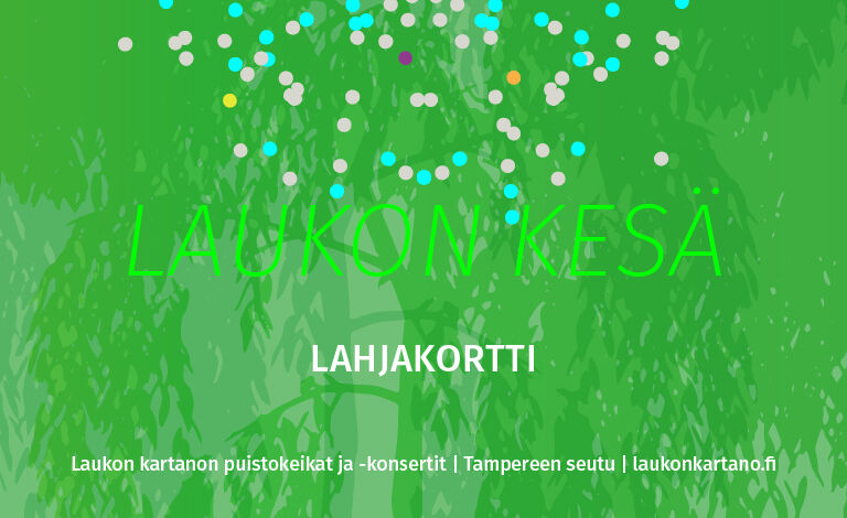 Laukon kartano: lahjakortti Liput