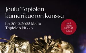 Joulu Tapiolan kamarikuoron kanssa