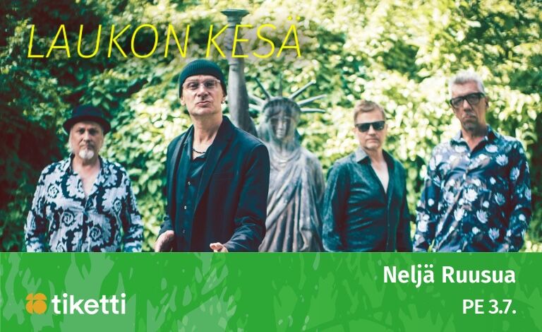 Neljä Ruusua x 2 Liput