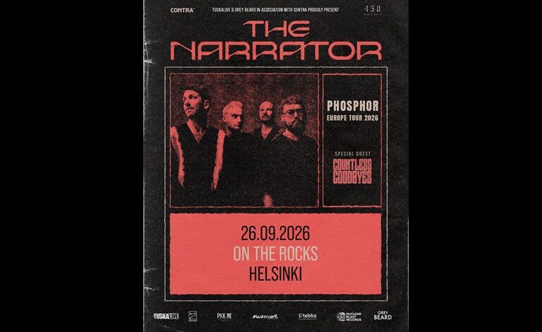 The Narrator + Countless Goodbyes Liput