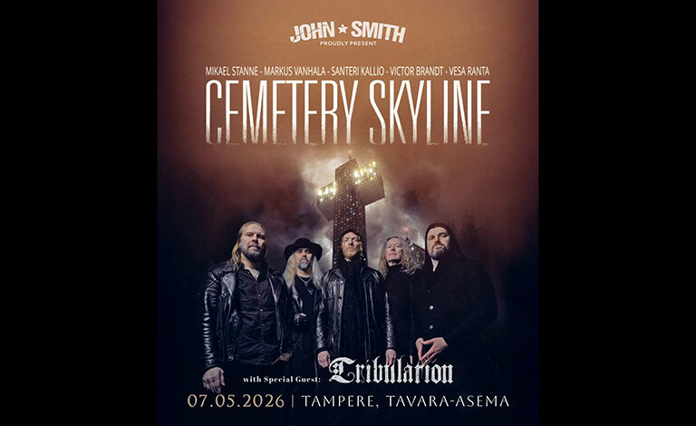 Cemetery Skyline with special guest: Tribulation Liput