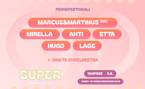 Tampere City Festival presents: Supersunnuntai