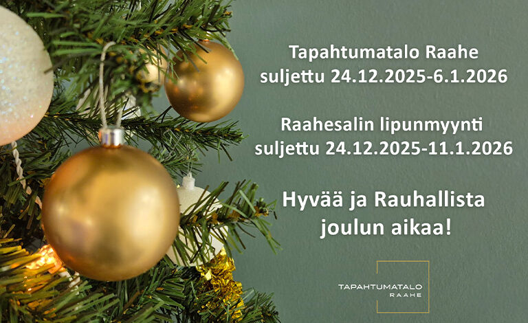 Tapahtumatalo Raahen joulusulut