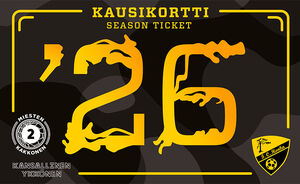 FC Honka yhteiskausikortti (naiset ja miehet) 2026