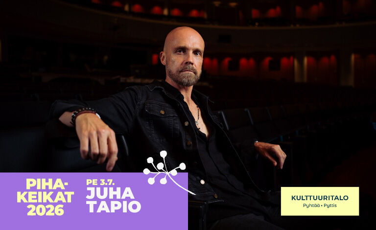 Pyhtään Kulttuuritalon pihakeikat: Juha Tapio Liput