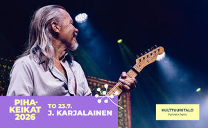 Pyhtään Kulttuuritalon pihakeikat: J. Karjalainen