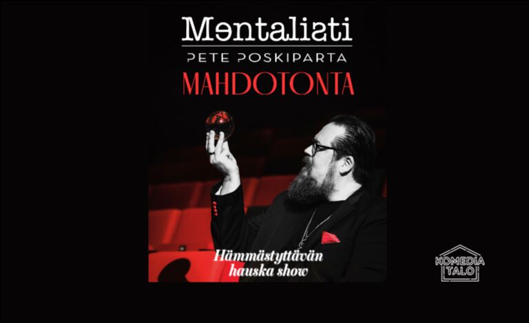 Mentalisti Pete Poskiparta: Mahdotonta Liput