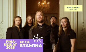 Pyhtään Kulttuuritalon pihakeikat: Stam1na