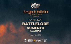 See You In Hell: Battlelore, Numento, Avathar