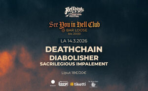 See You In Hell: Deathchain, Diabolisher, Sacrilegious Impalement
