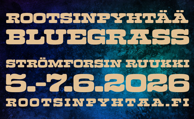 Rootsinpyhtää Bluegrass 2026 Liput