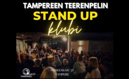 Teerenpelin stand up-klubi: Uusien juttujen ilta