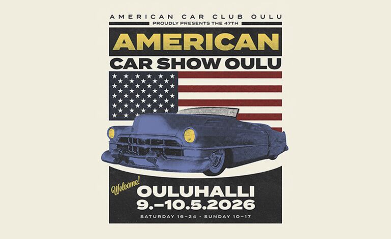 American Car Show Oulu 2026 Liput