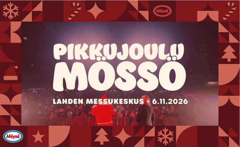 Pikkujoulu Mössö 2026 Liput