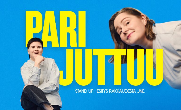 Kerubin stand up: Laura Haimila & Ursula Herlin: Pari juttuu Liput