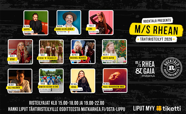 M/S Rhean Tähtiristeilyt 2026 Liput