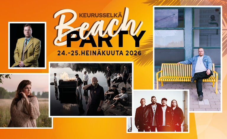 Keurusselkä Beach Party Liput