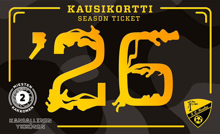 FC Honka Miesten Kakkonen kotiottelut 2026 Liput
