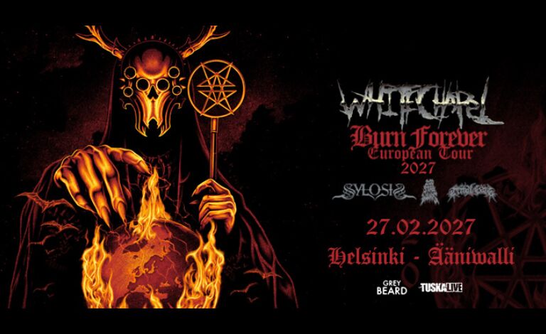 Whitechapel (USA) - Burn Forever Tour, Sylosis (UK), 200 Stab Wounds (USA), Tribal Gaze (USA) Liput