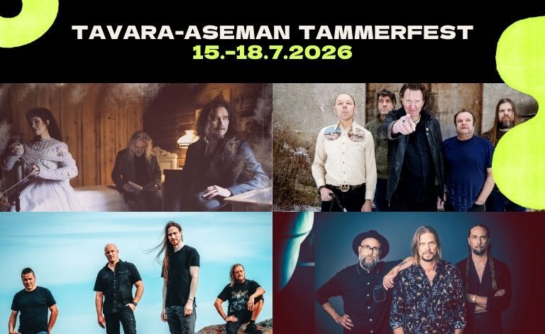 Tavara-aseman Tammerfest: Kaikki keikat -passi Liput
