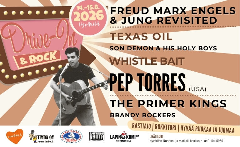 Drive-in & Rock Nurmes 2026 — Hyvärilän alue, Nurmes