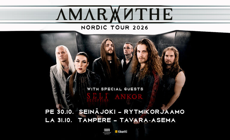 Amaranthe (SWE) + Self Deception, Ankor Liput