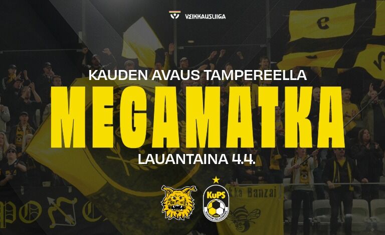 KuPS Megamatka: Ilves - KuPS Liput