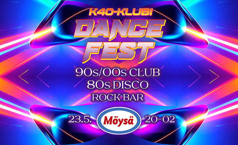 K-40 klubi - DANCE FEST Liput
