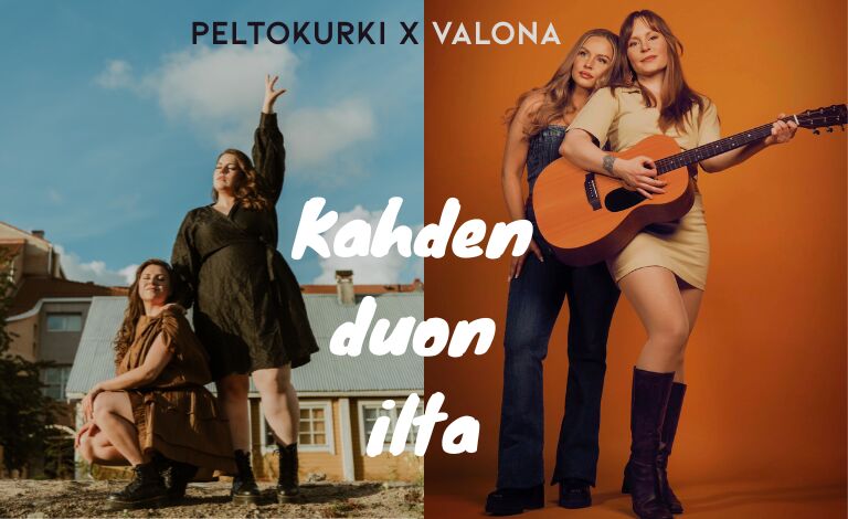 Peltokurki x Valona - Kahden duon ilta Liput