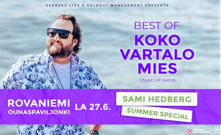 Sami Hedberg: Best of Kokovartalomies - Summer Special Liput