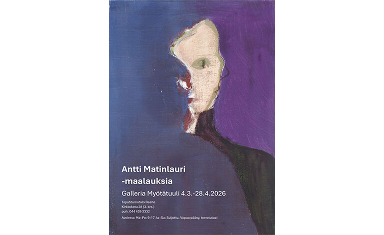 Galleria Myötätuulen näyttely 4.3. - 28.4.2026