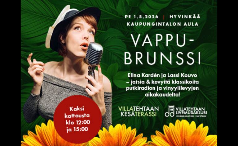 Vappubrunssi - Elina Kardén & Lassi Kouvo Liput